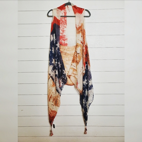 AMERICAN FLAG | KIMONO - Picture 2 of 4